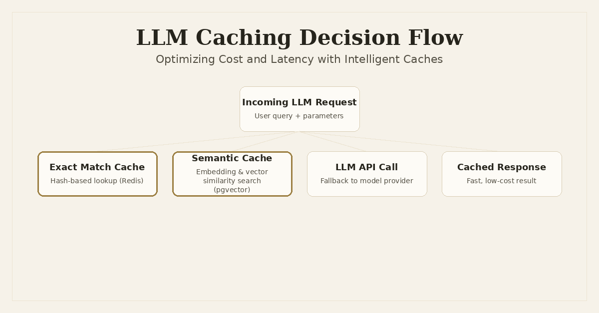 Cover image for Optimizing LLM Costs and Latency: A Deep Dive into Production Caching Strategies